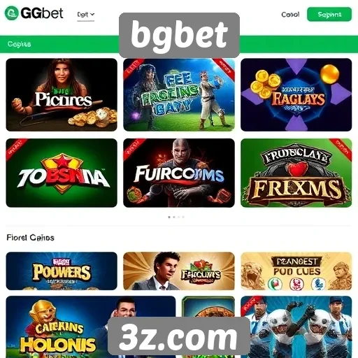 Comparação de jogos disponíveis no bgbet